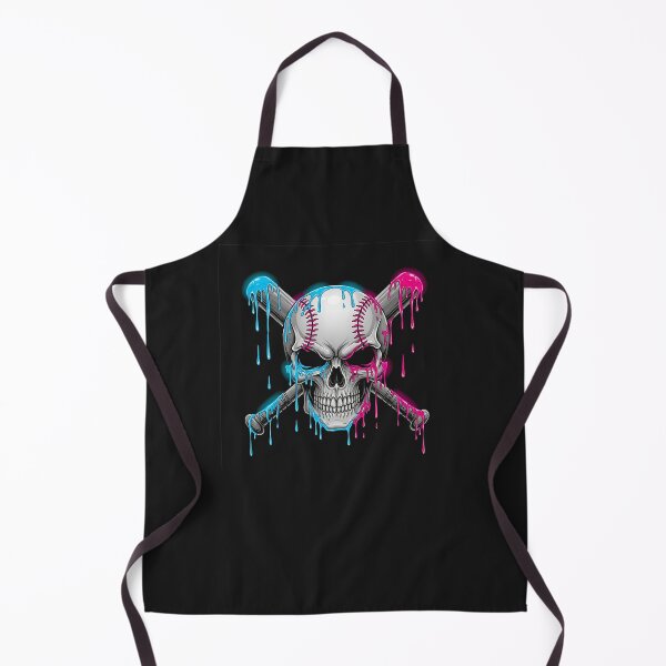 Item preview, Dripping Baseball Skull Crossbats designed and sold by diyoor.