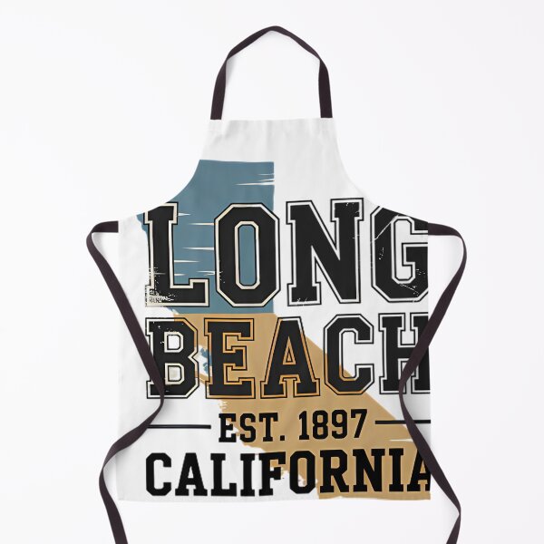 Item preview, Long Beach California Vintage Retro Coastal Typography 2025 designed and sold by someraargelia.