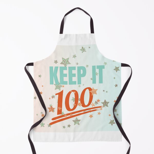 Item preview, Keep It 100 Orange and Mint designed and sold by LisaMichelleArt.