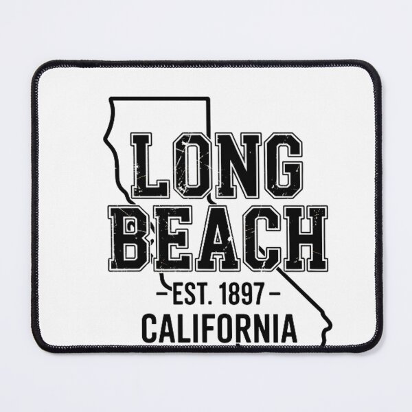 Item preview, Long Beach California Vintage Retro Coastal Typography 2025 designed and sold by someraargelia.