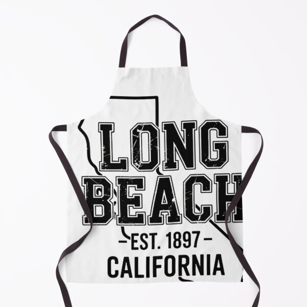 Item preview, Long Beach California Vintage Retro Coastal Typography 2025 designed and sold by someraargelia.