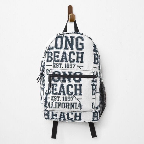 Item preview, Long Beach California Vintage Retro Coastal Typography 2025 designed and sold by someraargelia.
