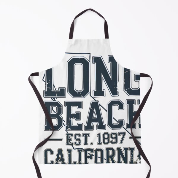 Item preview, Long Beach California Vintage Retro Coastal Typography 2025 designed and sold by someraargelia.