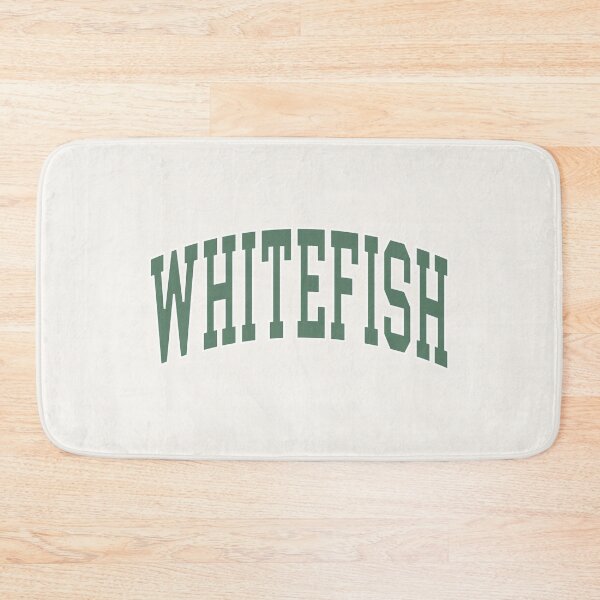 Item preview, Whitefish MT - College Font Curved Typography designed and sold by chosenhomes.