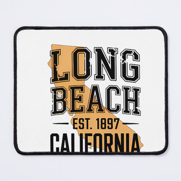 Item preview, Long Beach California Vintage Retro Coastal Typography 2025 designed and sold by someraargelia.