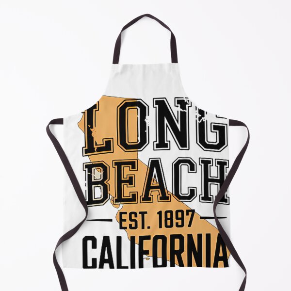 Item preview, Long Beach California Vintage Retro Coastal Typography 2025 designed and sold by someraargelia.