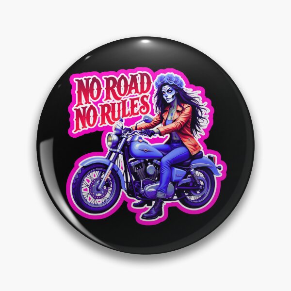 Item preview, No Road No Rules Motorcycle        designed and sold by WoodburyLake.