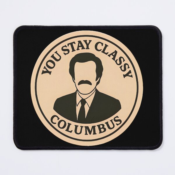 Item preview, Anchorman Inspired Retro USA Print: Columbus designed and sold by PinUpPizzazz.