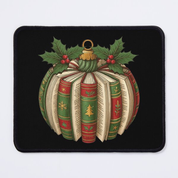 Item preview, Retro Christmas Book Ornament  designed and sold by laszlosaobere.