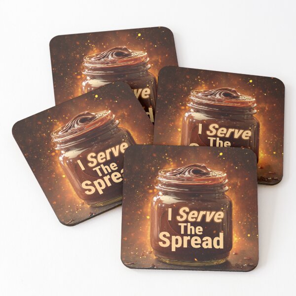 Item preview, I Serve the Spread designed and sold by ArgentoArt.