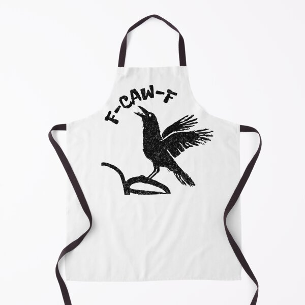 Item preview, Grunge Stamp Crow Pun F-Caw-F Fuck Off Humor designed and sold by TackyTime.