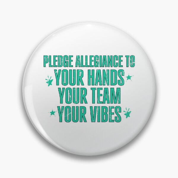 Item preview, Pledge Allegiance To Your Hand Your Team Your Vibes designed and sold by hissxxart.