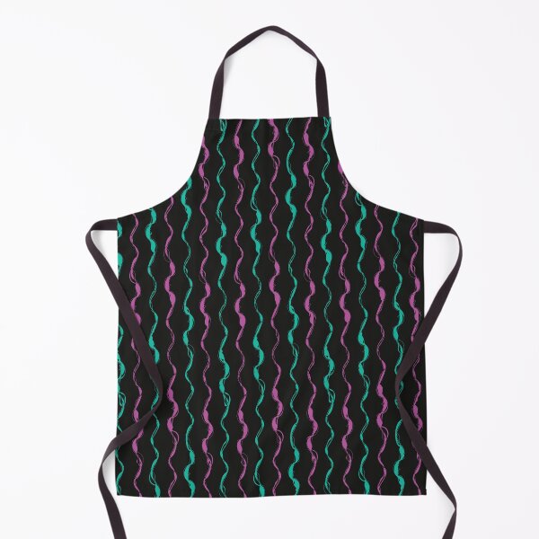 Item preview, Webbed Threads Print - Neon Teal, Purple and Black designed and sold by Daniel Bevis Design.