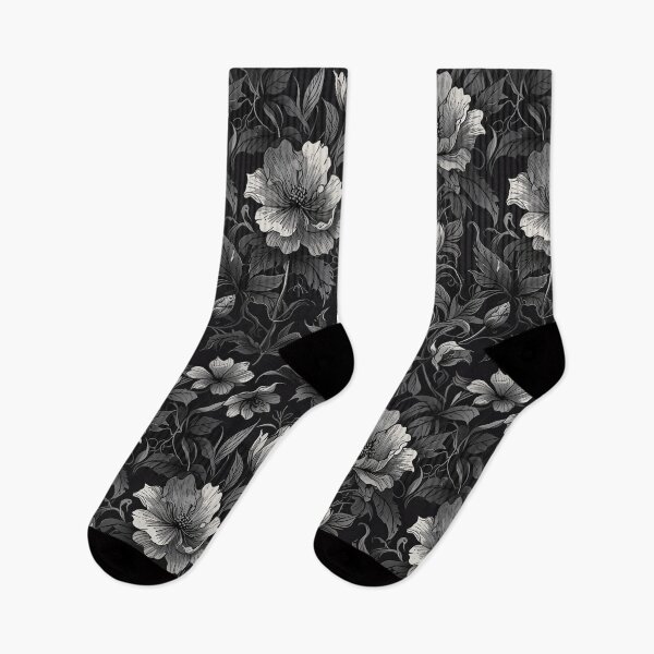 Item preview, Black Goth Flower designed and sold by CoolPixels.