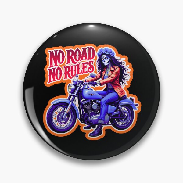Item preview, No Road No Rules Motorcycle        designed and sold by WoodburyLake.