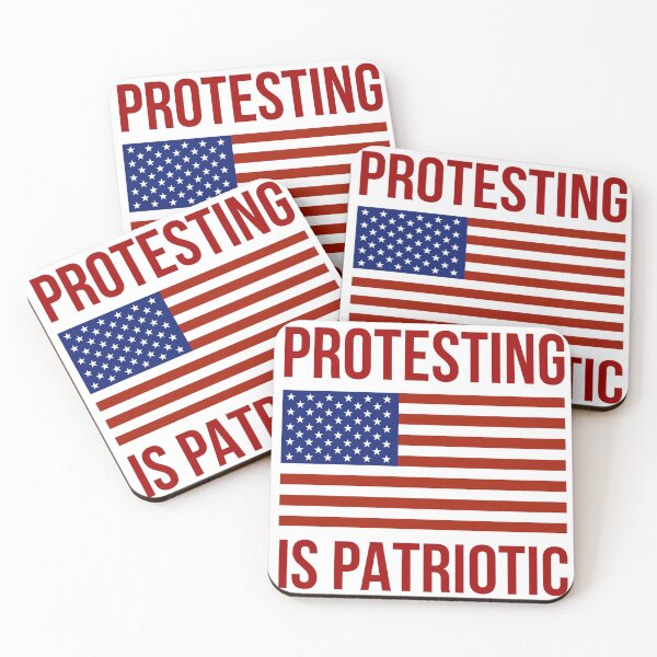 Item preview, Protesting is patriotic  designed and sold by Rachel the Artist .