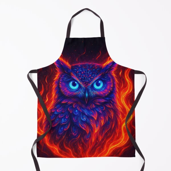 Item preview, Flaming Neon Owl designed and sold by Paul Morse.