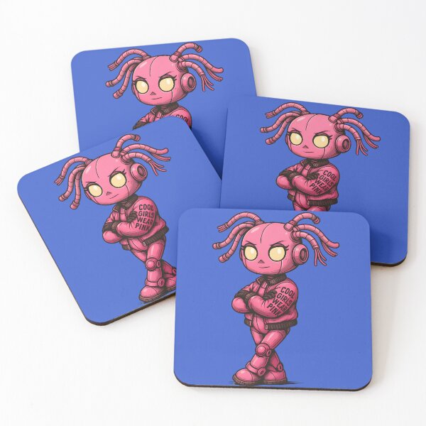 Item preview, Cool Girls Wear Pink in October and Halloween designed and sold by LunaSpellStudio.