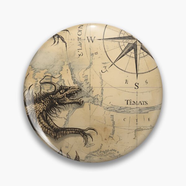 Item preview, Treasure Maps of Dragon world designed and sold by WildPawPrint.