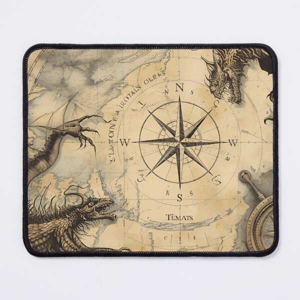 Item preview, Treasure Maps of Dragon world designed and sold by WildPawPrint.