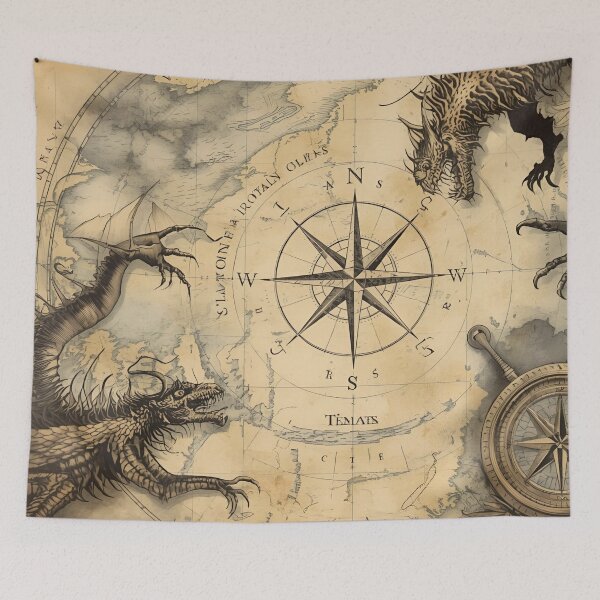 Item preview, Treasure Maps of Dragon world designed and sold by WildPawPrint.