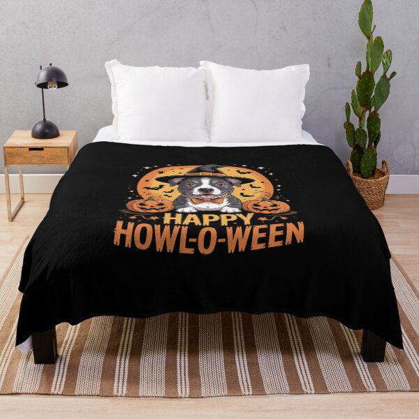 Item preview, Pitbull Halloween Dog Howl O Ween Pet designed and sold by EllinoKlemo.