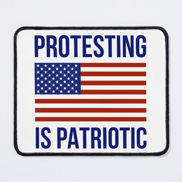 Item preview, Protesting is patriotic designed and sold by Rachel the Artist .