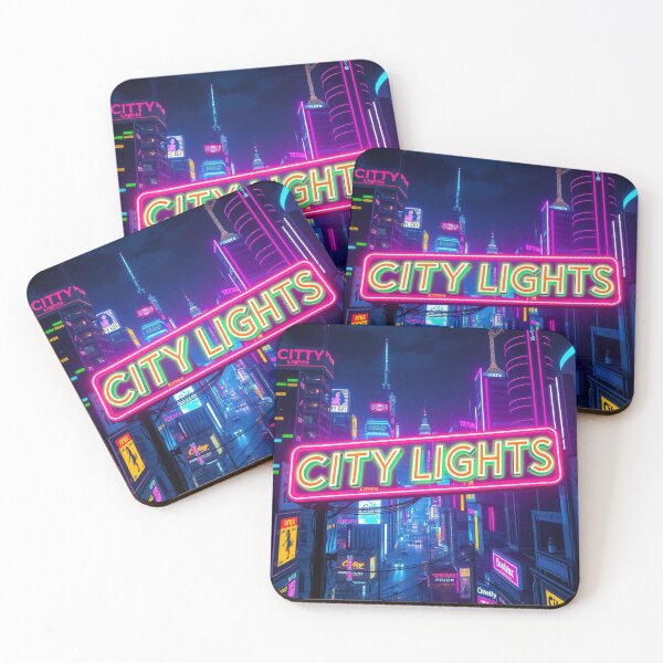 Item preview, Neon City Dreamscape Glow designed and sold by CTM ArtStudio.