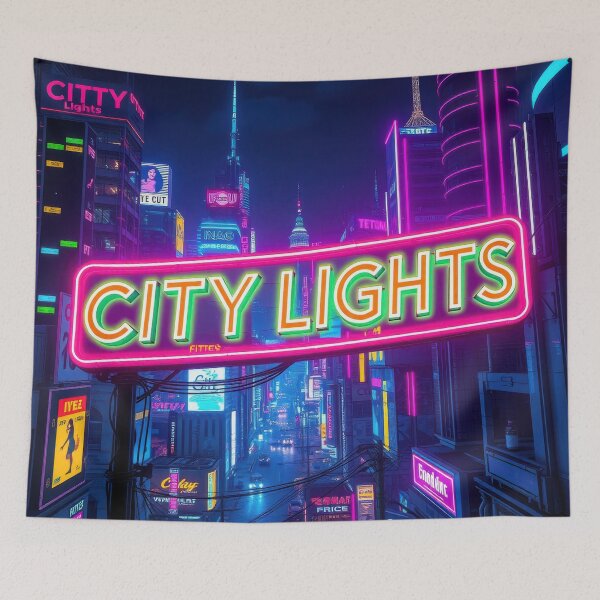 Item preview, Neon City Dreamscape Glow designed and sold by CTM ArtStudio.