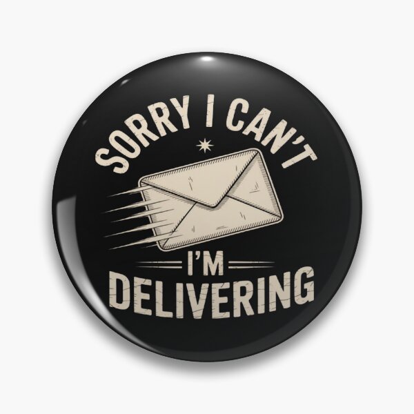 Item preview, Sorry I Can't I'm Delivering Mail Carrier Postal Worker designed and sold by Vastingan.