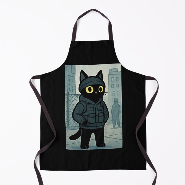 Item preview, #6 Black Cat designed and sold by okiiskandarart.