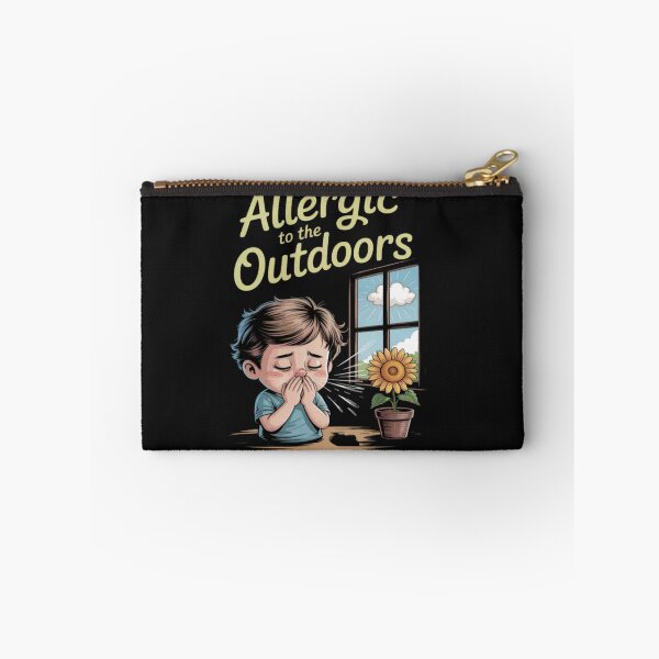 Item preview, Viral Allergic to the Outdoors  designed and sold by Vastingan.
