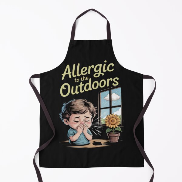 Item preview, Viral Allergic to the Outdoors designed and sold by Vastingan.