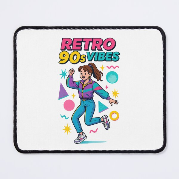 Item preview, Retro 90s Vibes Poster – Fun & Colorful designed and sold by Vectorfever.