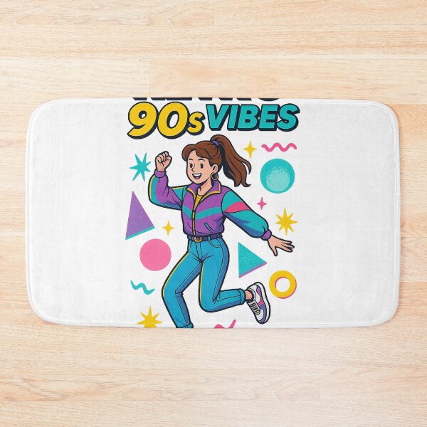 Item preview, Retro 90s Vibes Poster – Fun & Colorful designed and sold by Vectorfever.