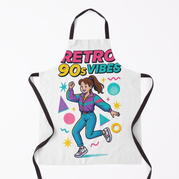 Item preview, Retro 90s Vibes Poster – Fun & Colorful designed and sold by Vectorfever.