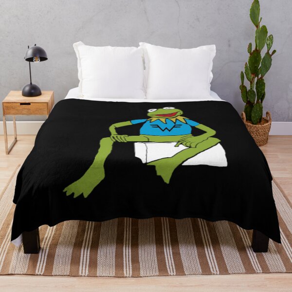 Item preview, Green Frog Perfect Gift For Fan Music Rock Band  designed and sold by AlainBold.