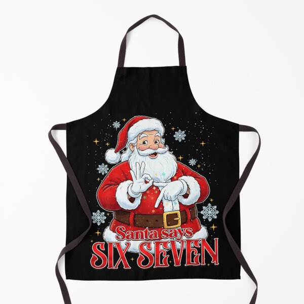 Item preview, Funny Xmas Meme 6 7 Christmas Santa Says Six Seven designed and sold by laszlosaobere.