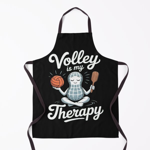 Artikelvorschau, Volley ist meine Therapie Pickleball Humor Paddle Sport entworfen und verkauft von Vastingan.