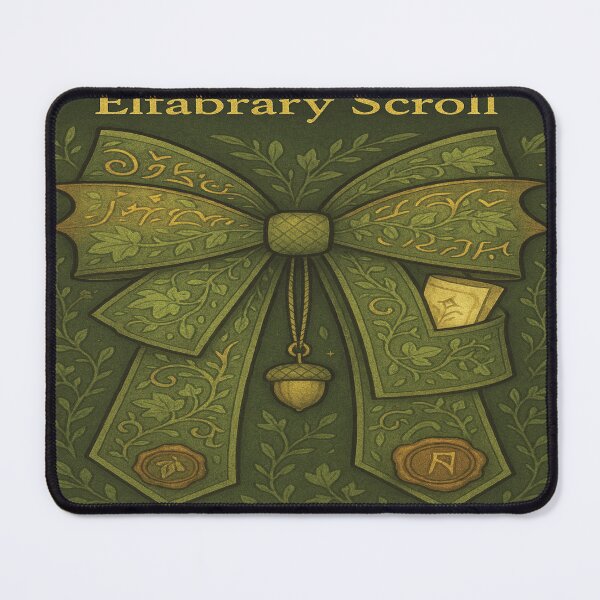 Item preview, Elfabary Scroll – Enchanted Elven Bow of Knowledge designed and sold by Mindful56.