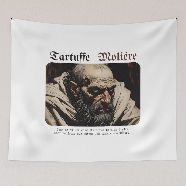 Item preview, 'Tartuffe' by Jean-Baptiste Poquelin, Molière designed and sold by Filologica.