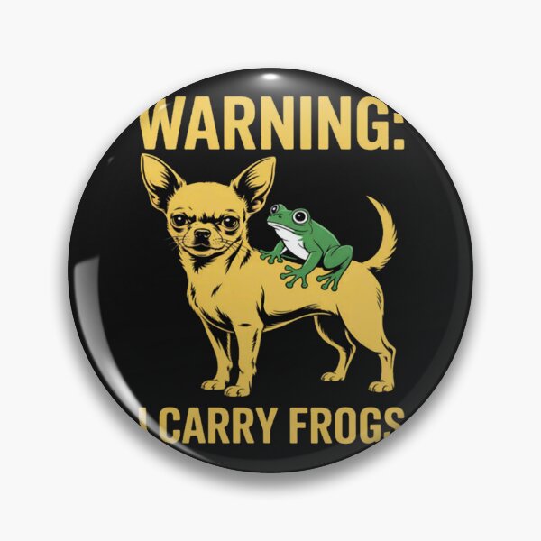 Item preview, Warning I Carry Frogs Pet designed and sold by Vastingan.