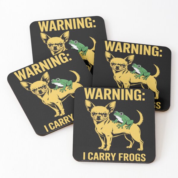 Item preview, Warning I Carry Frogs Pet designed and sold by Vastingan.