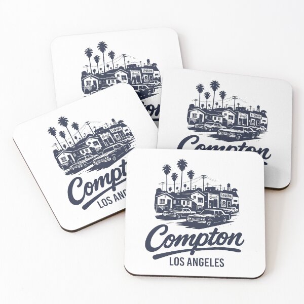 Item preview, Obra de arte del orgullo urbano de Compton Los Ángeles designed and sold by Boogosh.