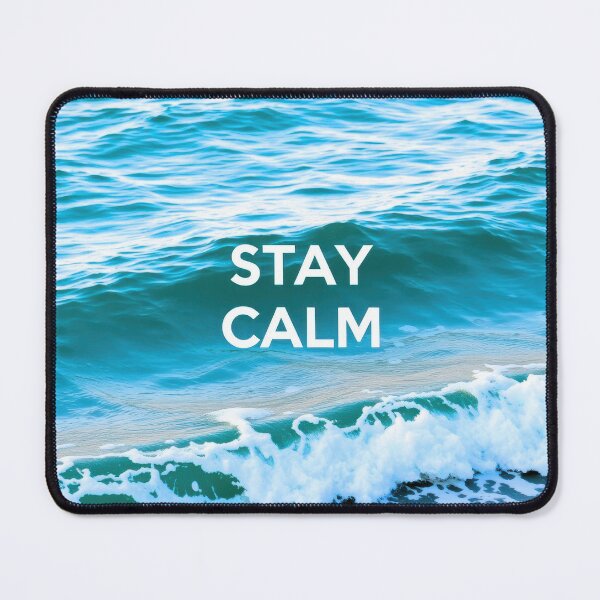 Item preview, Ocean Wave Serenity Flow designed and sold by CTM ArtStudio.