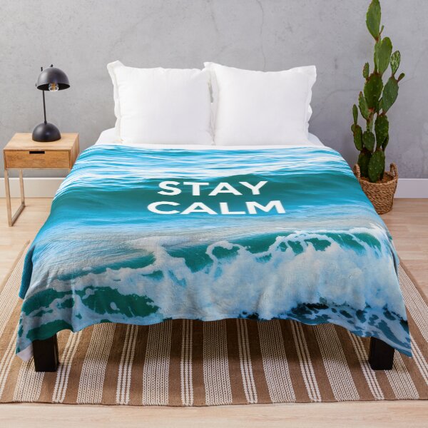 Item preview, Ocean Wave Serenity Flow designed and sold by CTM ArtStudio.
