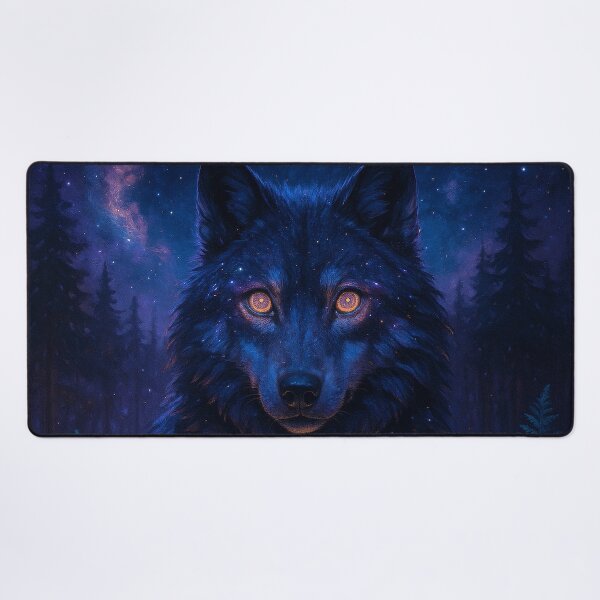 Item preview, Espíritu neón lobo designed and sold by Paul Morse.