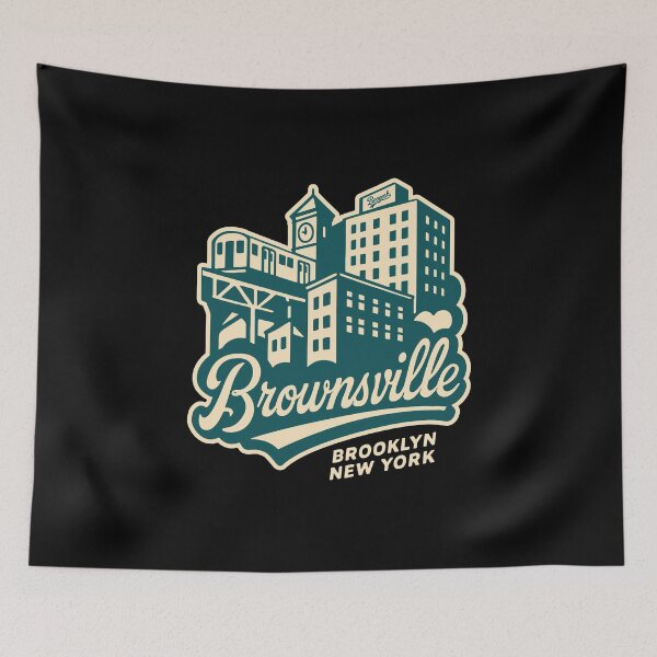 Item preview, Brownsville Brooklyn Skyline Pride designed and sold by Boogosh.