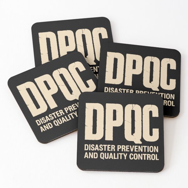 Item preview, DPQC Disaster Prevention and Quality Control  designed and sold by Chilly Lizard.