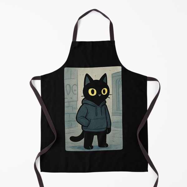 Item preview, #7 Black Cat designed and sold by okiiskandarart.